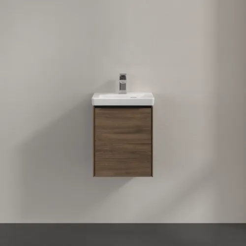 Bild von VILLEROY BOCH Subway 3.0 Waschbeckenunterschrank, 1 Tür, 351 x 429 x 309 mm, Arizona Oak #C58301VH