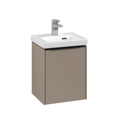 Bild von VILLEROY BOCH Subway 3.0 Waschbeckenunterschrank, 1 Tür, 351 x 429 x 309 mm, Taupe #C58301VM
