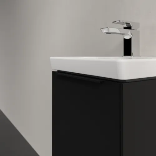Bild von VILLEROY BOCH Subway 3.0 Waschbeckenunterschrank, 1 Tür, 351 x 429 x 309 mm, Volcano Black #C58301VL