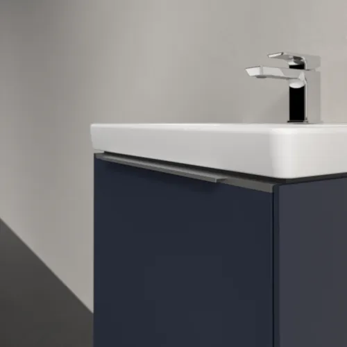 Bild von VILLEROY BOCH Subway 3.0 Waschbeckenunterschrank, mit Beleuchtung, 1 Auszug, 473 x 429 x 408 mm, Marine Blue #C580L0VQ