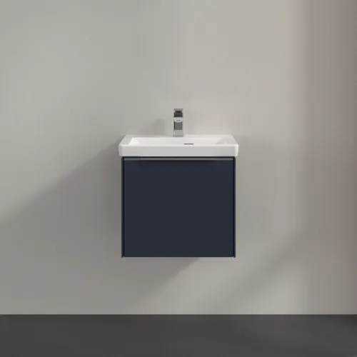 Bild von VILLEROY BOCH Subway 3.0 Waschbeckenunterschrank, mit Beleuchtung, 1 Auszug, 473 x 429 x 408 mm, Marine Blue #C580L0VQ