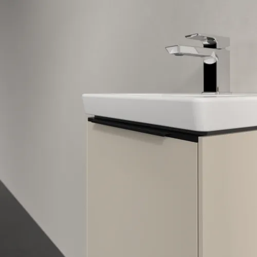 Bild von VILLEROY BOCH Subway 3.0 Waschbeckenunterschrank, 1 Tür, 351 x 429 x 309 mm, Cashmere Grey #C58301VN