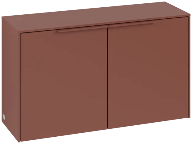 Bild von VILLEROY BOCH Subway 3.0 Sideboard, 2 Türen, 728 x 423 x 256 mm, Wine Red / Wine Red #C60002AH