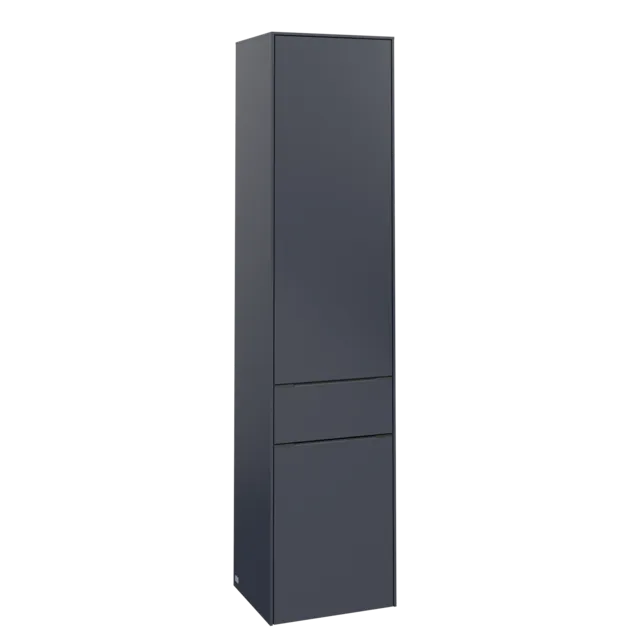 Bild von VILLEROY BOCH Subway 3.0 Hochschrank, 2 Türen, 1 Auszug, 400 x 1710 x 362 mm, Marine Blue / Marine Blue #C59002VQ