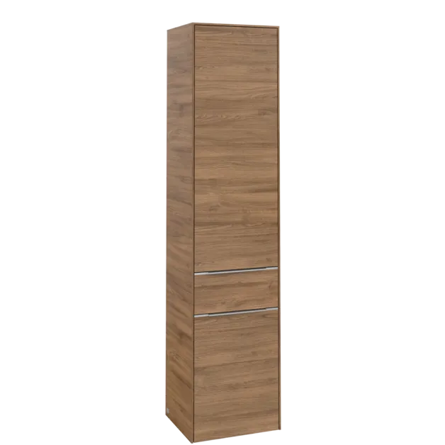 Bild von VILLEROY BOCH Subway 3.0 Hochschrank, 2 Türen, 1 Auszug, 400 x 1710 x 362 mm, Kansas Oak / Kansas Oak #C59000RH