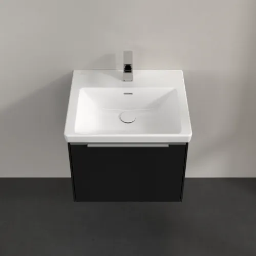 Bild von VILLEROY BOCH Subway 3.0 Waschbeckenunterschrank, 1 Auszug, 523 x 429 x 448 mm, Volcano Black #C57900VL