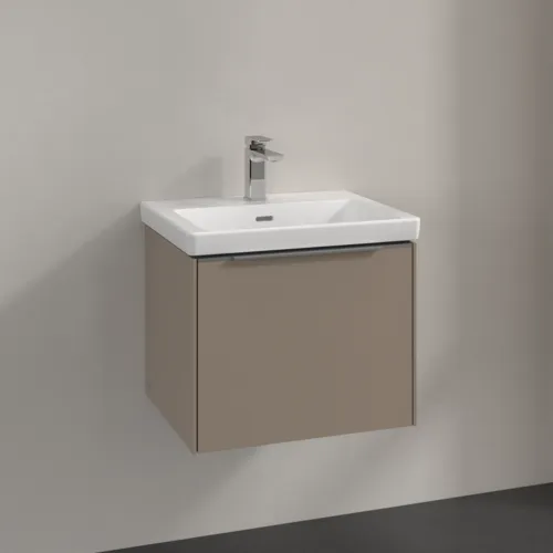 Bild von VILLEROY BOCH Subway 3.0 Waschbeckenunterschrank, 1 Auszug, 523 x 429 x 448 mm, Taupe #C57900VM