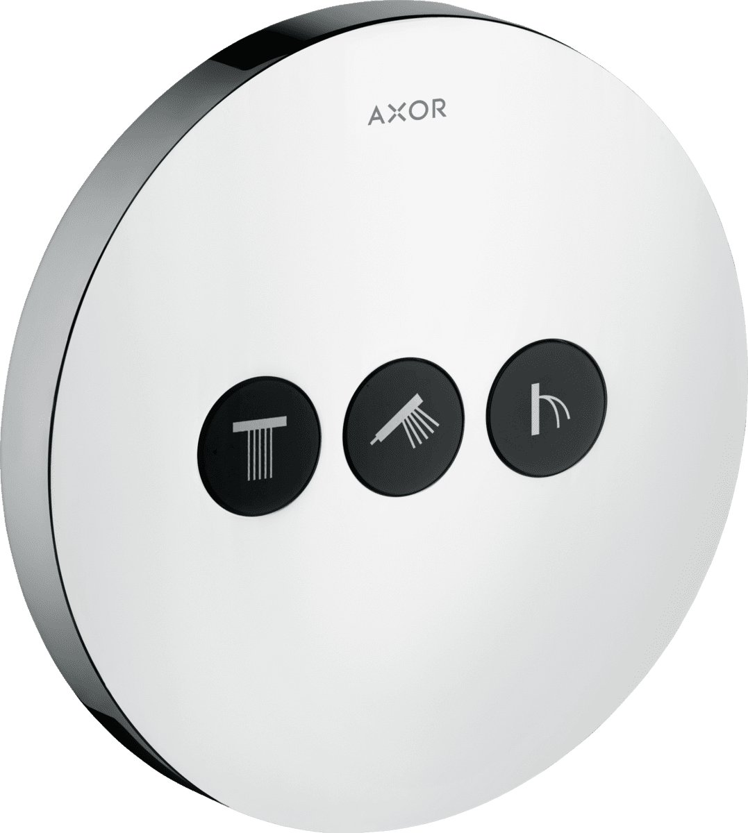 Picture of HANSGROHE AXOR ShowerSelect Valve for concealed installation round for 3 functions #36727000 - Chrome