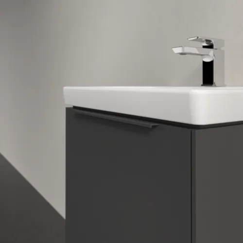 Bild von VILLEROY BOCH Subway 3.0 Waschbeckenunterschrank, mit Beleuchtung, 1 Auszug, 473 x 429 x 408 mm, Graphite #C580L2VR