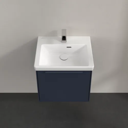 Bild von VILLEROY BOCH Subway 3.0 Waschbeckenunterschrank, mit Beleuchtung, 1 Auszug, 473 x 429 x 408 mm, Marine Blue #C580L2VQ