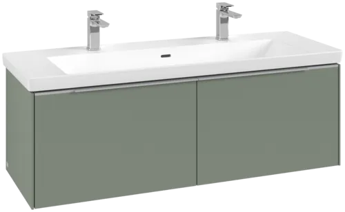 Bild von VILLEROY BOCH Subway 3.0 Waschbeckenunterschrank, 2 Auszüge, 1272 x 429 x 478 mm, Soft Green #C60100AF