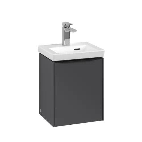 Bild von VILLEROY BOCH Subway 3.0 Waschbeckenunterschrank, 1 Tür, 351 x 429 x 309 mm, Graphite #C58401VR