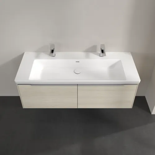 Bild von VILLEROY BOCH Subway 3.0 Waschbeckenunterschrank, 2 Auszüge, 1272 x 429 x 478 mm, White Oak #C60100AA