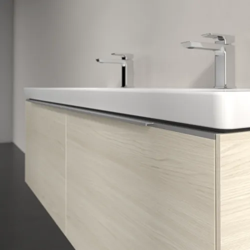 Bild von VILLEROY BOCH Subway 3.0 Waschbeckenunterschrank, 2 Auszüge, 1272 x 429 x 478 mm, White Oak #C60100AA
