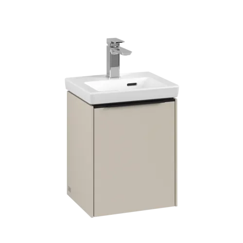 Bild von VILLEROY BOCH Subway 3.0 Waschbeckenunterschrank, 1 Tür, 351 x 429 x 309 mm, Cashmere Grey #C58401VN