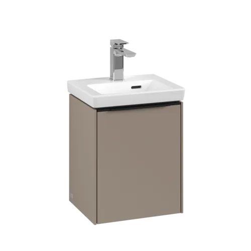 Bild von VILLEROY BOCH Subway 3.0 Waschbeckenunterschrank, 1 Tür, 351 x 429 x 309 mm, Taupe #C58401VM