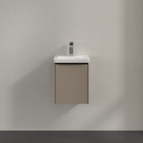 Bild von VILLEROY BOCH Subway 3.0 Waschbeckenunterschrank, 1 Tür, 351 x 429 x 309 mm, Taupe #C58401VM