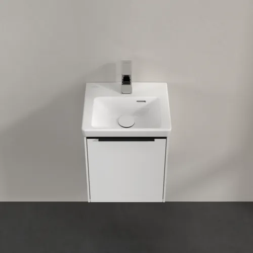 Bild von VILLEROY BOCH Subway 3.0 Waschbeckenunterschrank, 1 Tür, 351 x 429 x 309 mm, Pure White #C58401VF