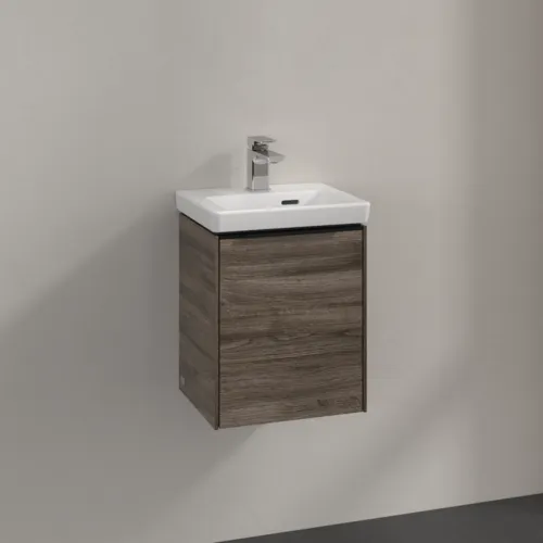 Bild von VILLEROY BOCH Subway 3.0 Waschbeckenunterschrank, 1 Tür, 351 x 429 x 309 mm, Stone Oak #C58301RK