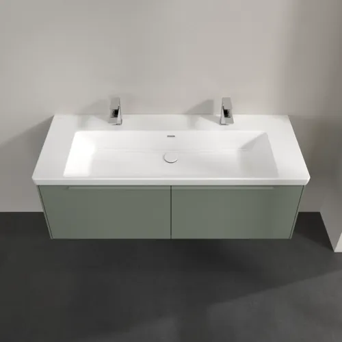Bild von VILLEROY BOCH Subway 3.0 Waschbeckenunterschrank, 2 Auszüge, 1272 x 429 x 478 mm, Soft Green #C60102AF