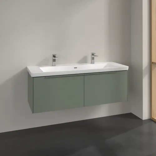 Bild von VILLEROY BOCH Subway 3.0 Waschbeckenunterschrank, 2 Auszüge, 1272 x 429 x 478 mm, Soft Green #C60102AF