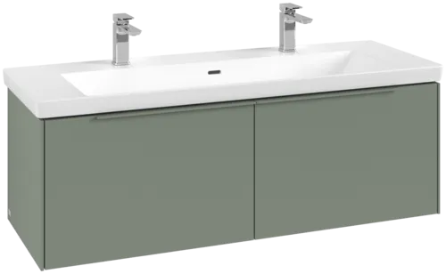Bild von VILLEROY BOCH Subway 3.0 Waschbeckenunterschrank, 2 Auszüge, 1272 x 429 x 478 mm, Soft Green #C60102AF