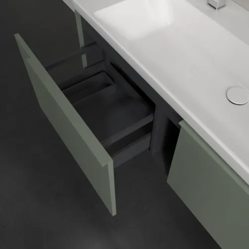 Bild von VILLEROY BOCH Subway 3.0 Waschbeckenunterschrank, 2 Auszüge, 1272 x 429 x 478 mm, Soft Green #C60102AF
