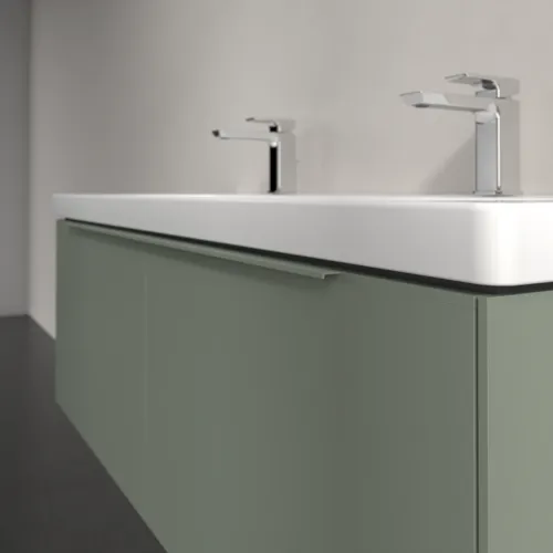 Bild von VILLEROY BOCH Subway 3.0 Waschbeckenunterschrank, 2 Auszüge, 1272 x 429 x 478 mm, Soft Green #C60102AF