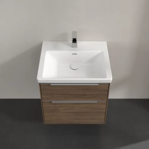 Bild von VILLEROY BOCH Subway 3.0 Waschbeckenunterschrank, 2 Auszüge, 572 x 576 x 478 mm, Arizona Oak #C57800VH