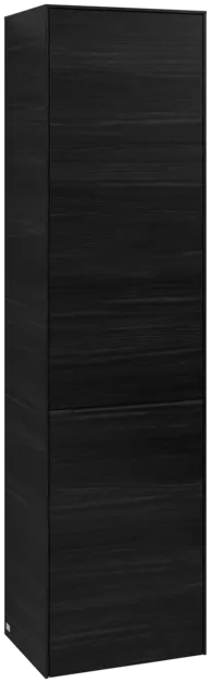 Bild von VILLEROY BOCH Subway 3.0 Hochschrank, 1 Tür, 1 Wäscheklappe, 450 x 1710 x 362 mm, Black Oak / Black Oak #C59301AB