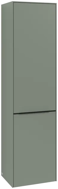 Bild von VILLEROY BOCH Subway 3.0 Hochschrank, 1 Tür, 1 Wäscheklappe, 450 x 1710 x 362 mm, Soft Green / Soft Green #C59301AF