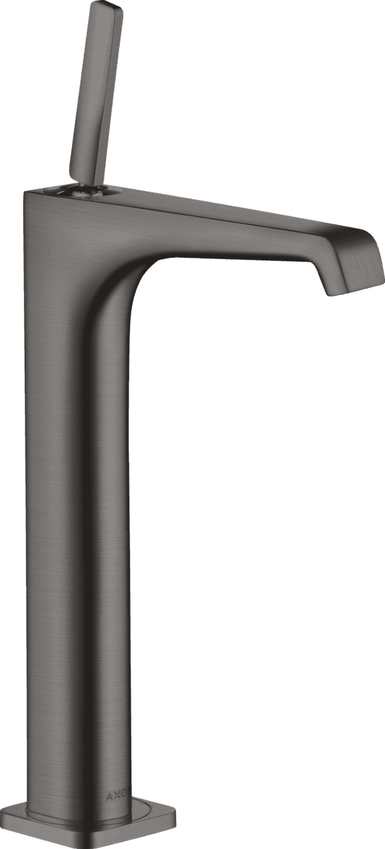 Bild von HANSGROHE AXOR Citterio E Einhebel-Waschtischmischer 250 mit Pingriff für Aufsatzwaschtische mit Ablaufgarnitur #36104340 - Brushed Black Chrome