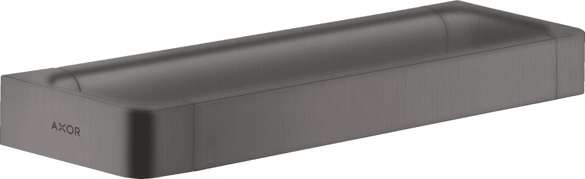Bild von HANSGROHE AXOR Universal Softsquare Reling Haltestange 300 mm Brushed Black Chrome 42830340