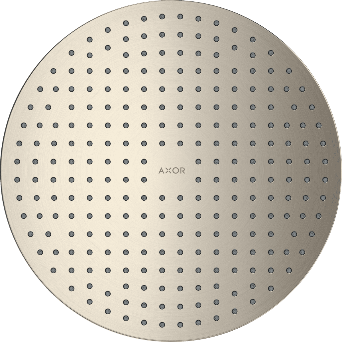 Picture of HANSGROHE AXOR ShowerSolutions Overhead shower 300 2jet ceiling integrated #35305820 - Brushed Nickel