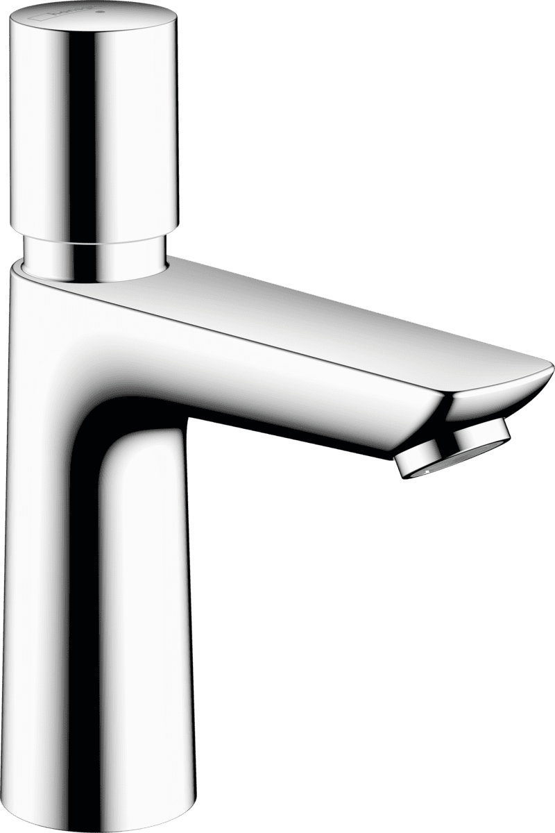 Bild von HANSGROHE Talis E Selbstschluss-Standventil 110 für Kaltwasser oder vorgemischtes Wasser ohne Ablaufgarnitur #71719000 - Chrom