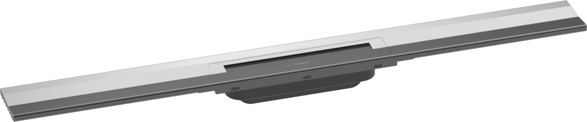 Bild von HANSGROHE RainDrain Flex Fertigset Duschrinne 800 kürzbar zur Wandmontage #56051000 - Chrom