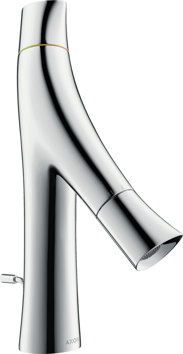 Obrázek HANSGROHE AXOR Starck Organic Umyvadlová baterie se se dvěma ovládacími prvky 80 s odtokovou soupravou s táhlem #12010000 - chrom