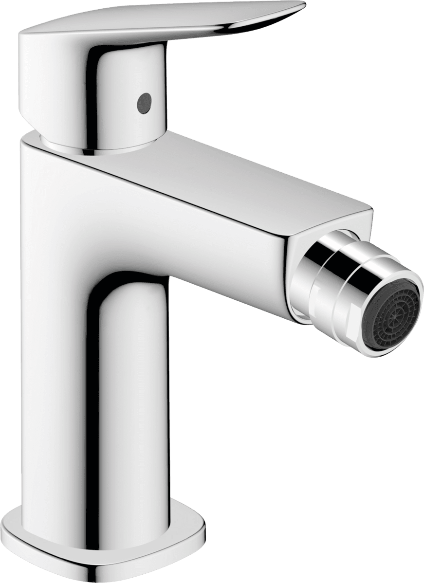 Obrázek HANSGROHE Logis Páková bidetová baterie 110 Fine s odtokovou soupravou s táhlem #71201000 - chrom
