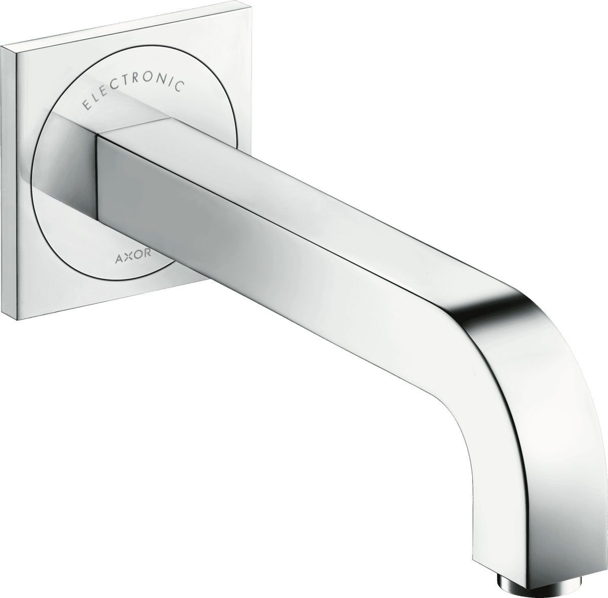 Bild von HANSGROHE AXOR Citterio Elektronik-Waschtischmischer Unterputz für Wandmontage mit Auslauf 221 mm #39118000 - Chrom