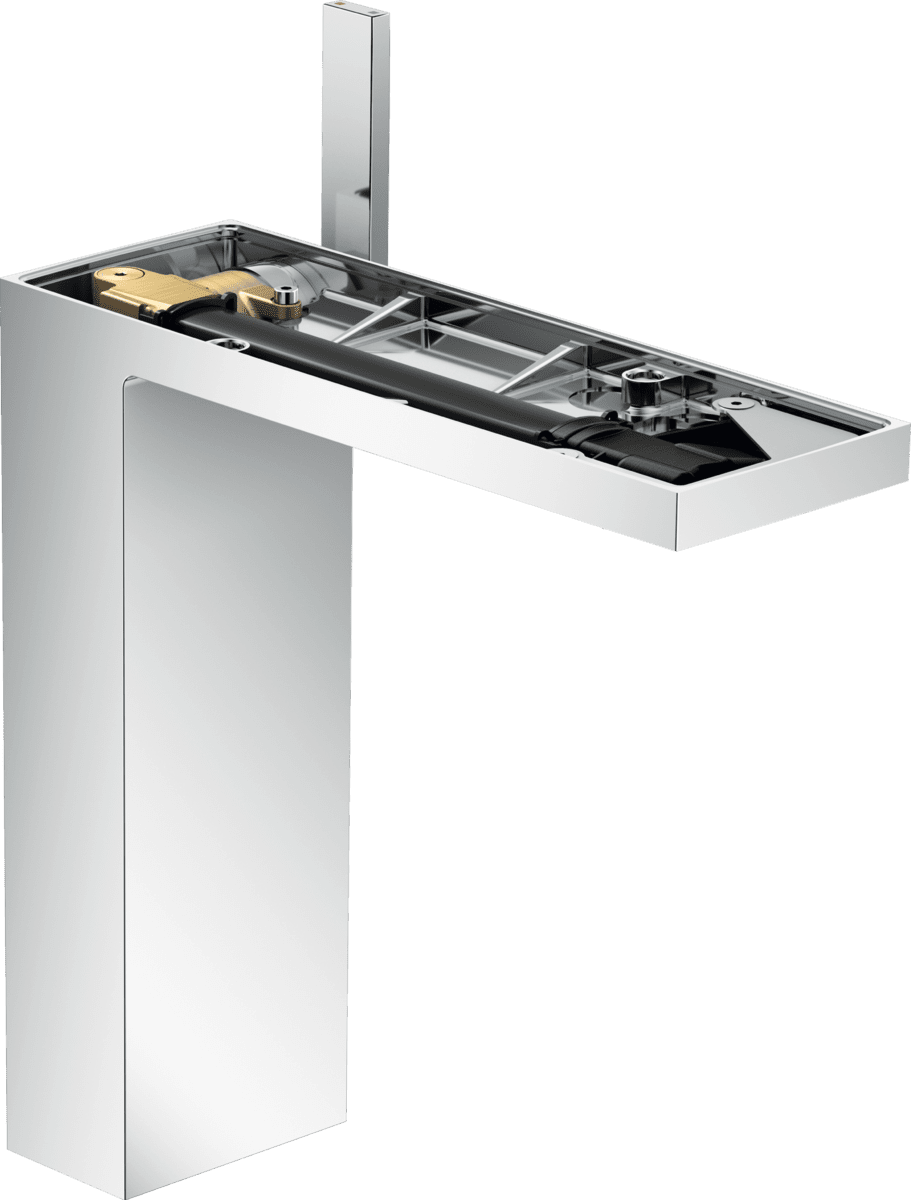 Bild von HANSGROHE AXOR MyEdition Einhebel-Waschtischmischer 230 für Aufsatzwaschtische mit Push-Open Ablaufgarnitur ohne Platte #47022000 - Chrom