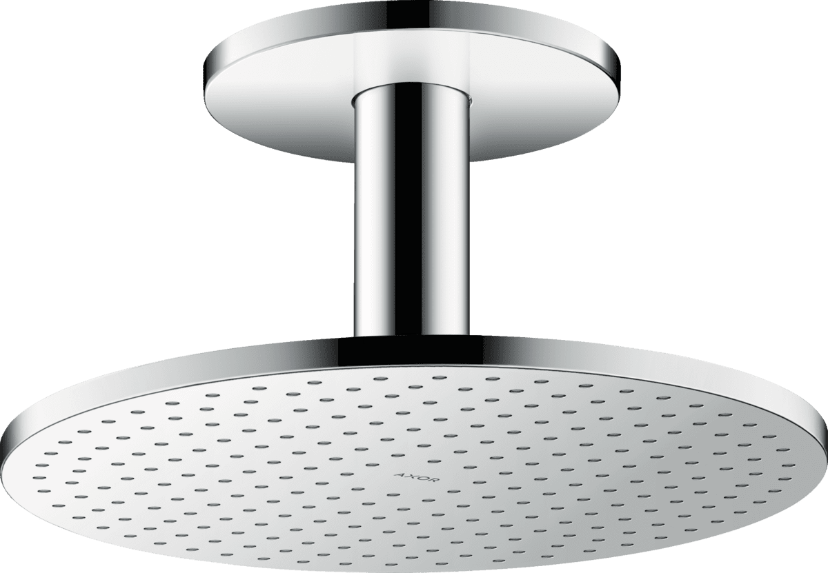 Bild von HANSGROHE AXOR ShowerSolutions Kopfbrause 300 2jet mit Deckenanschluss #35304000 - Chrom