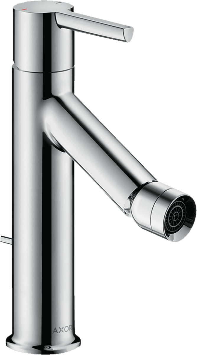 Bild von HANSGROHE AXOR Starck Einhebel-Bidetmischer mit Hebelgriff und Zugstangen-Ablaufgarnitur #10214000 - Chrom