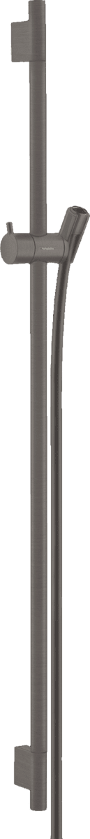 Picture of HANSGROHE Unica Shower bar S Puro 90 cm with Isiflex shower hose 160 cm Brushed Black Chrome 28631340