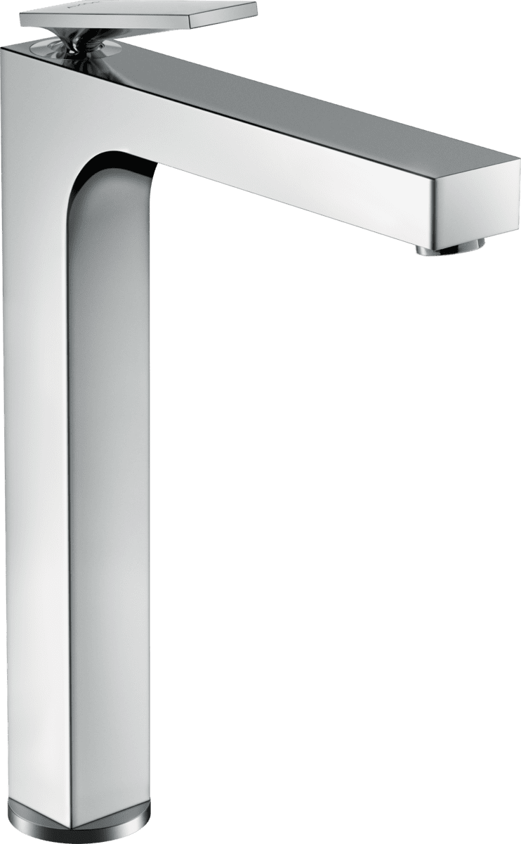 Bild von HANSGROHE AXOR Citterio Einhebel-Waschtischmischer 280 mit Hebelgriff für Aufsatzwaschtische mit Ablaufgarnitur #39021000 - Chrom