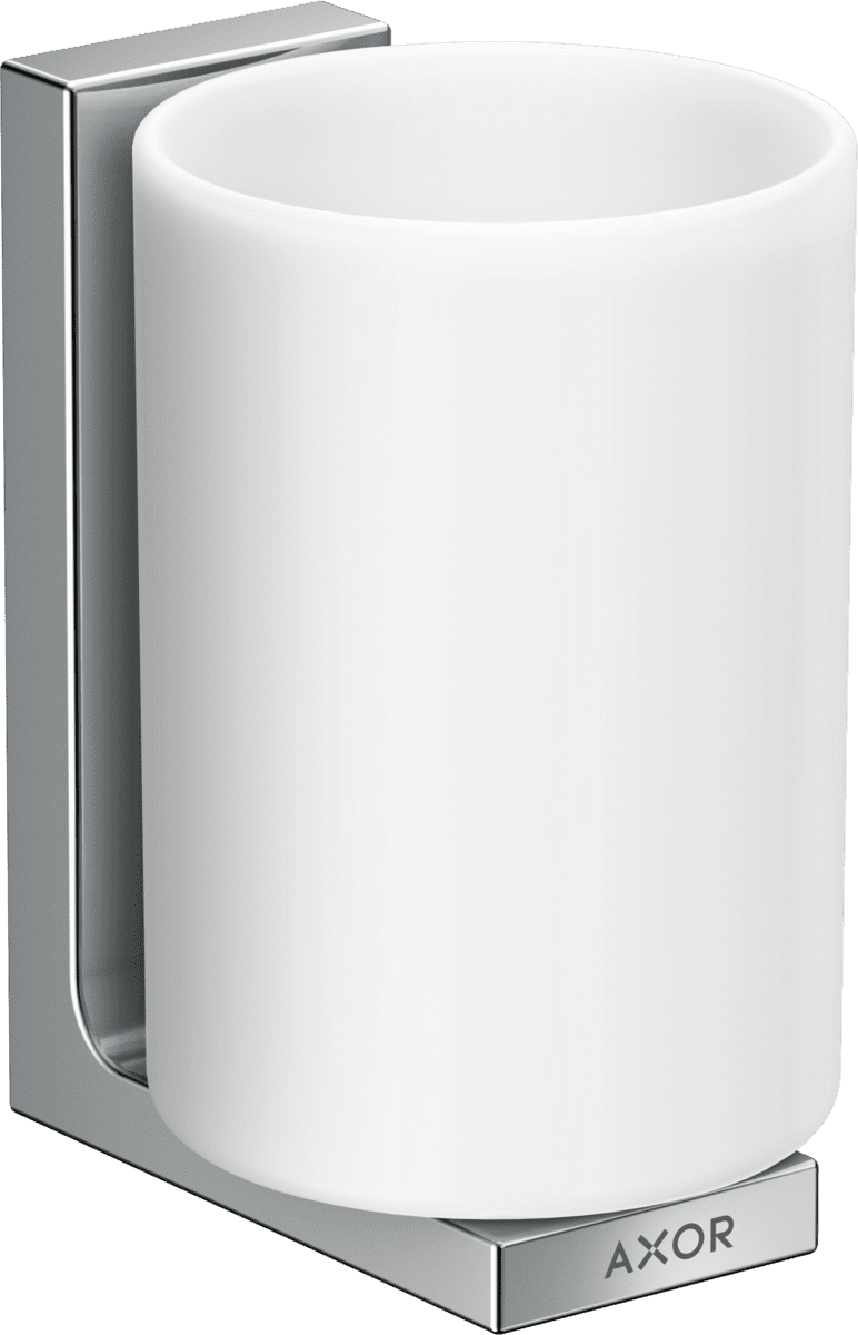 Bild von HANSGROHE AXOR Universal Rectangular Zahnputzbecher #42604000 - Chrom