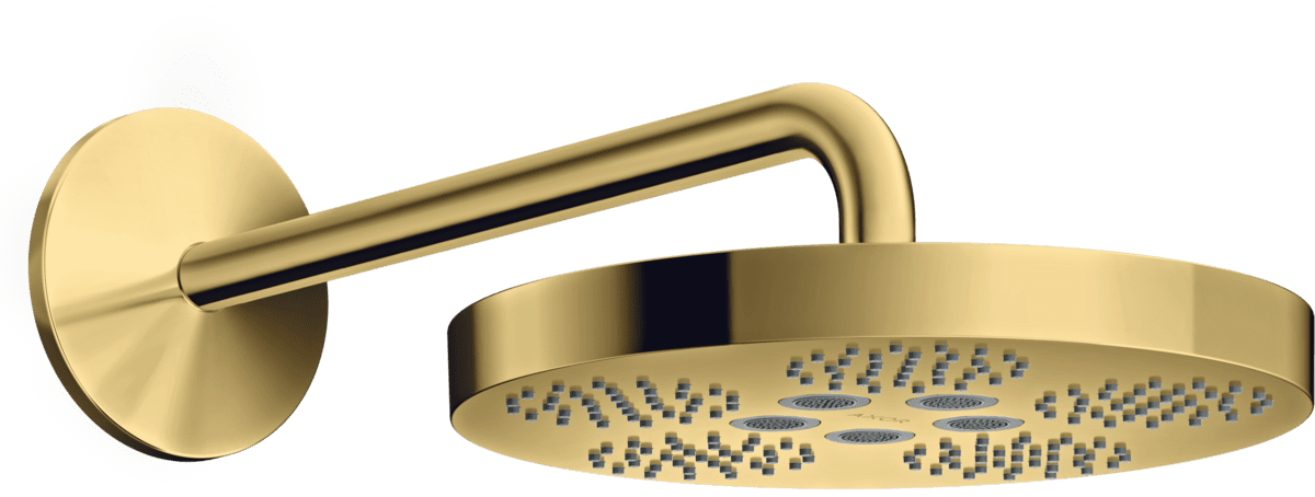Bild von HANSGROHE AXOR One Kopfbrause 280 1jet mit Brausearm Polished Gold Optic 48491990