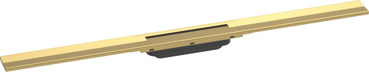 Bild von HANSGROHE RainDrain Flex Fertigset Duschrinne 900 kürzbar #56045990 - Polished Gold Optic