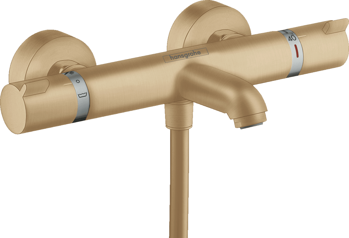 Bild von HANSGROHE Ecostat Comfort Wannenthermostat Aufputz #13114140 - Brushed Bronze