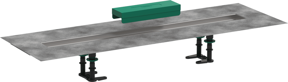 Bild von HANSGROHE RainDrain Installationsset 800 für Duschrinnen Fertigsets #56012180
