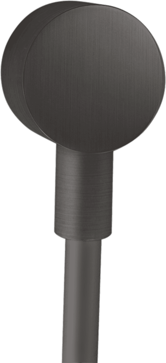 Picture of HANSGROHE AXOR Starck Wall outlet round Brushed Black Chrome 27451340